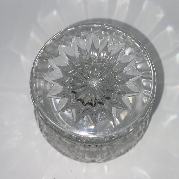 Shannon Crystal Covered Candy Dish Freedom GODINGER Heavy Cut Crystal Slovakia - Picture 9 of 10